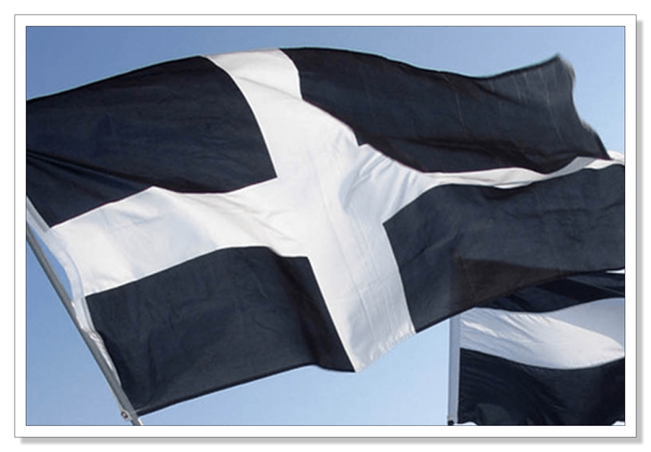 St Piran''s Flag
