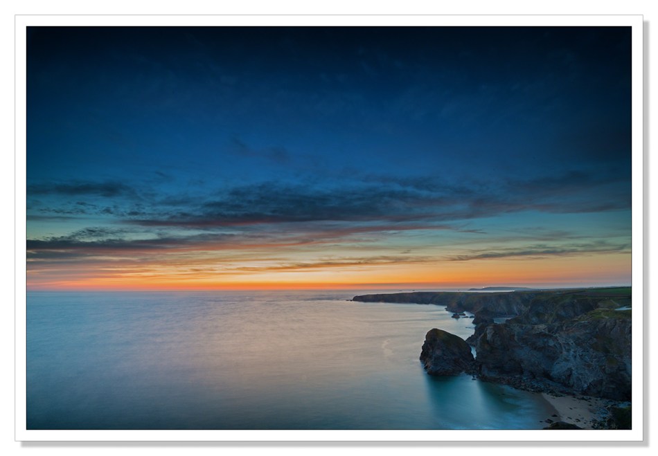 Bedruthan Steps Sunset