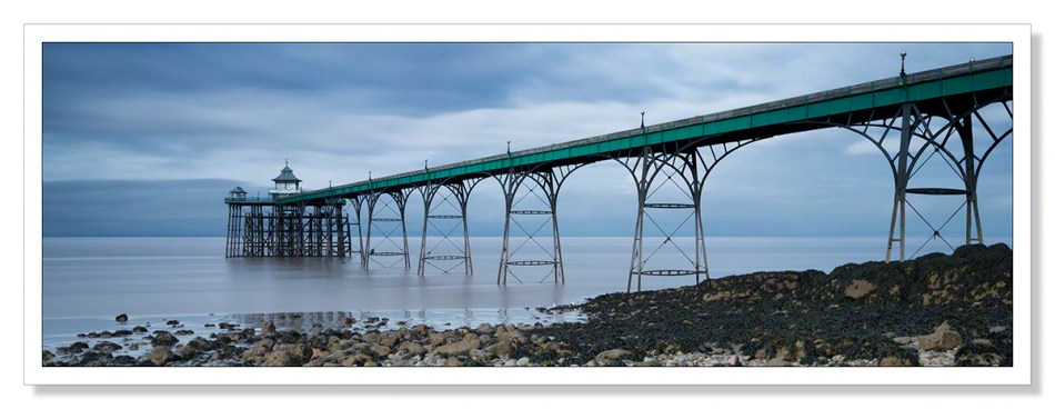 Clevedon Pier Panoramic taken on a cold January day
