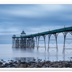 Clevedon Pier on a cold winter's afternoon
