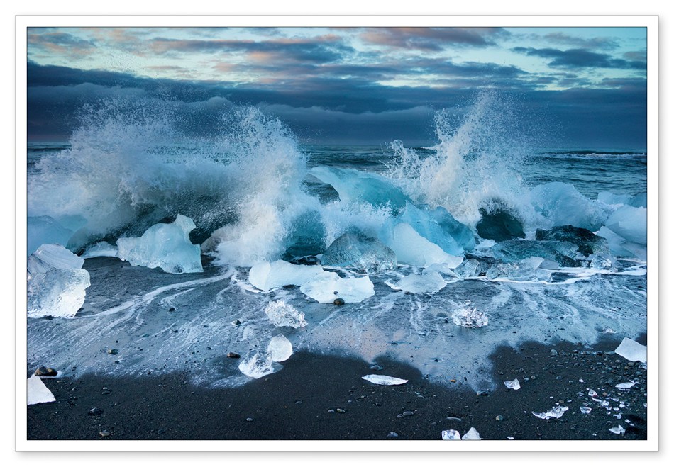 Jokulsarlon, glacial lagoon, Iceland