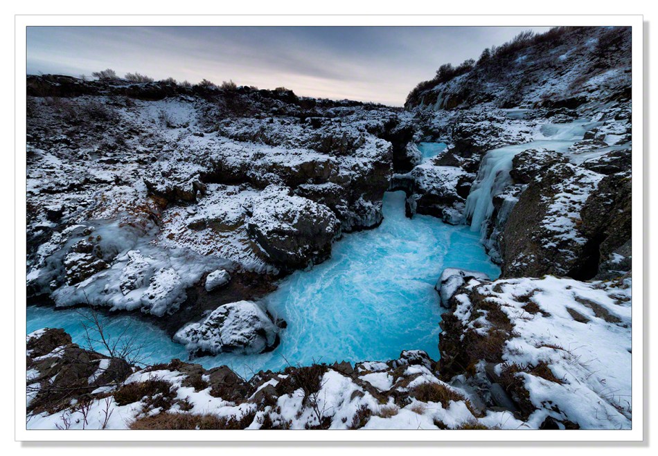 Barnafoss Iceland by Adrian Theze