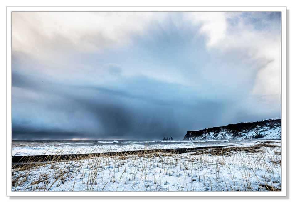 Vik and Reynisdrangar by Adrian Theze