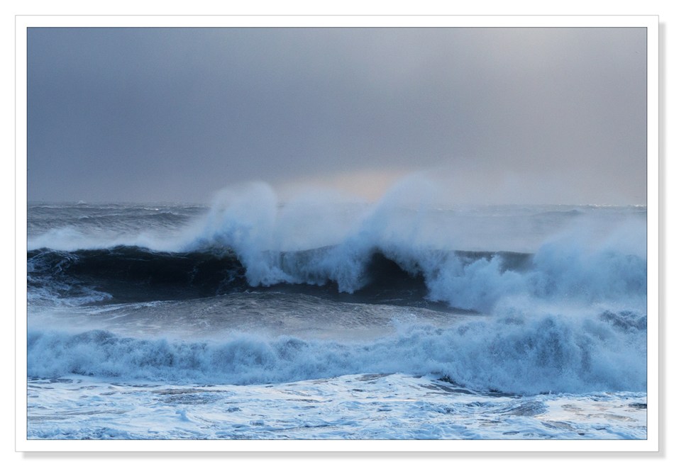Rough Icelandic Sea by Adrian Theze